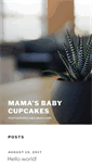 Mobile Screenshot of mamasbabycupcakes.com