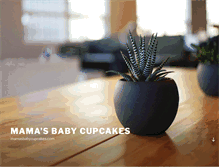 Tablet Screenshot of mamasbabycupcakes.com